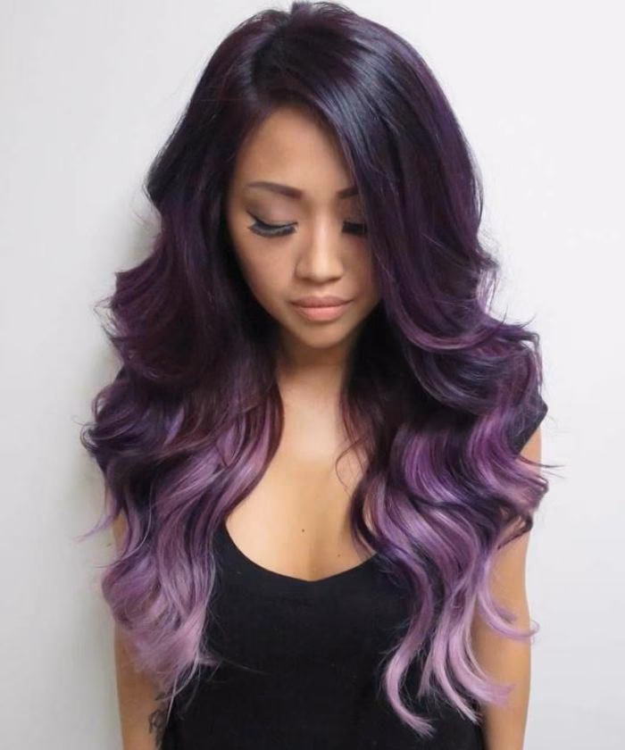 ¿A quién le queda bien el color violeta?