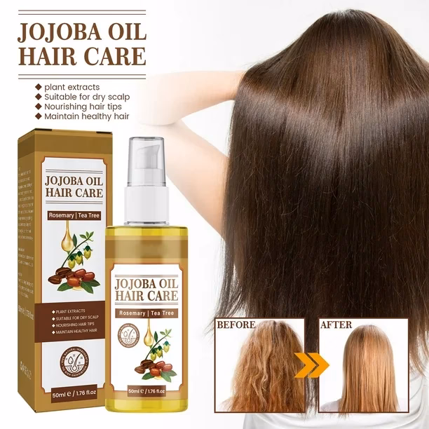 ¿Qué pasa si me pongo aceite de jojoba en el cabello?