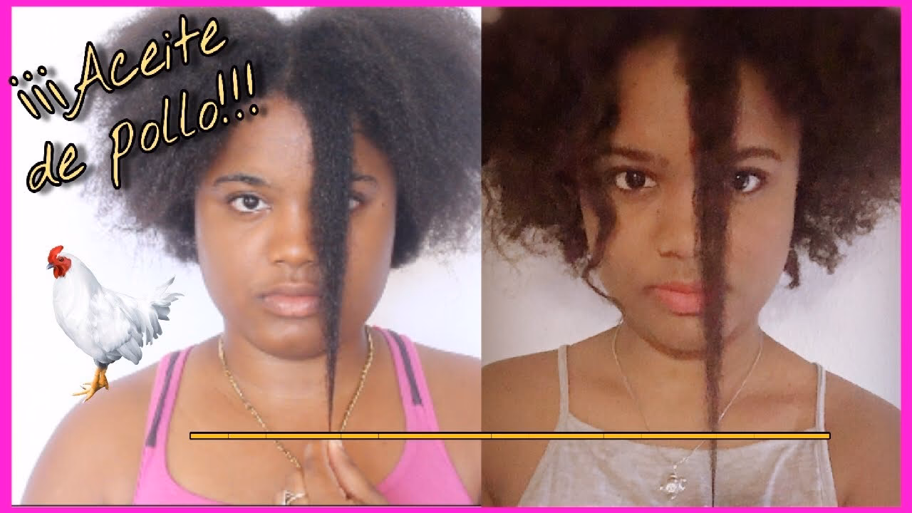 ¿El aceite de pollo es bueno para el cabello?