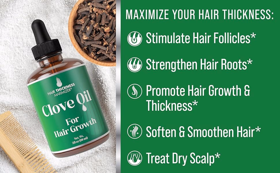 ¿El aceite esencial de clavo es bueno para el cabello?