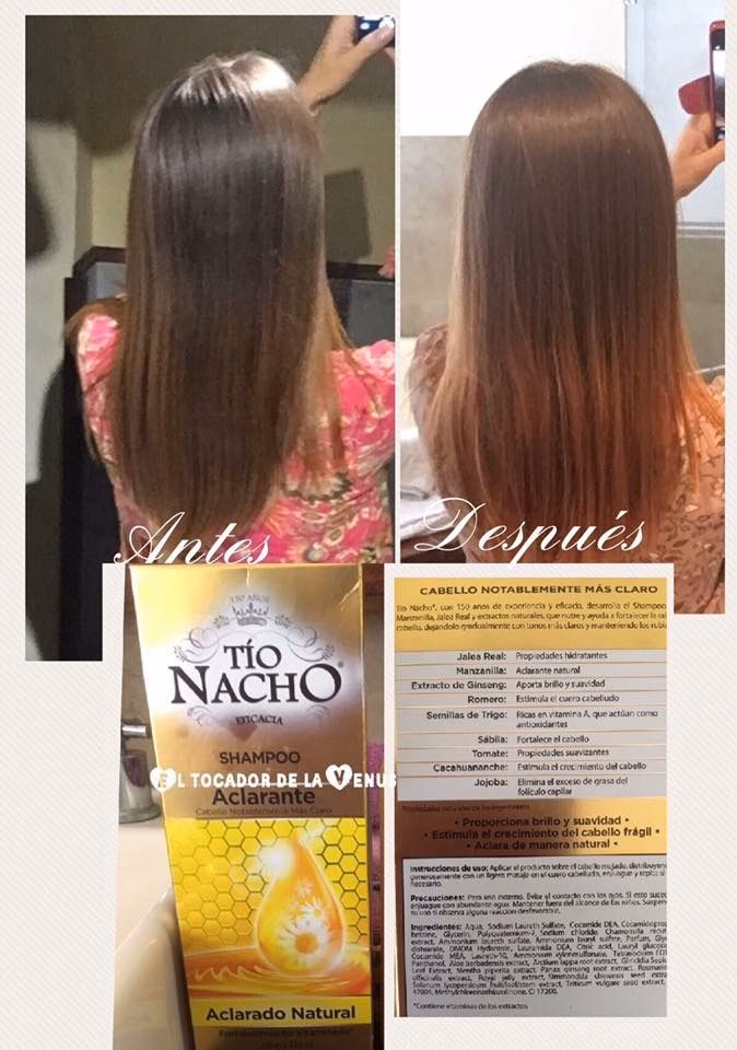 ¿Cómo utilizar el Tío Nacho aclarante?