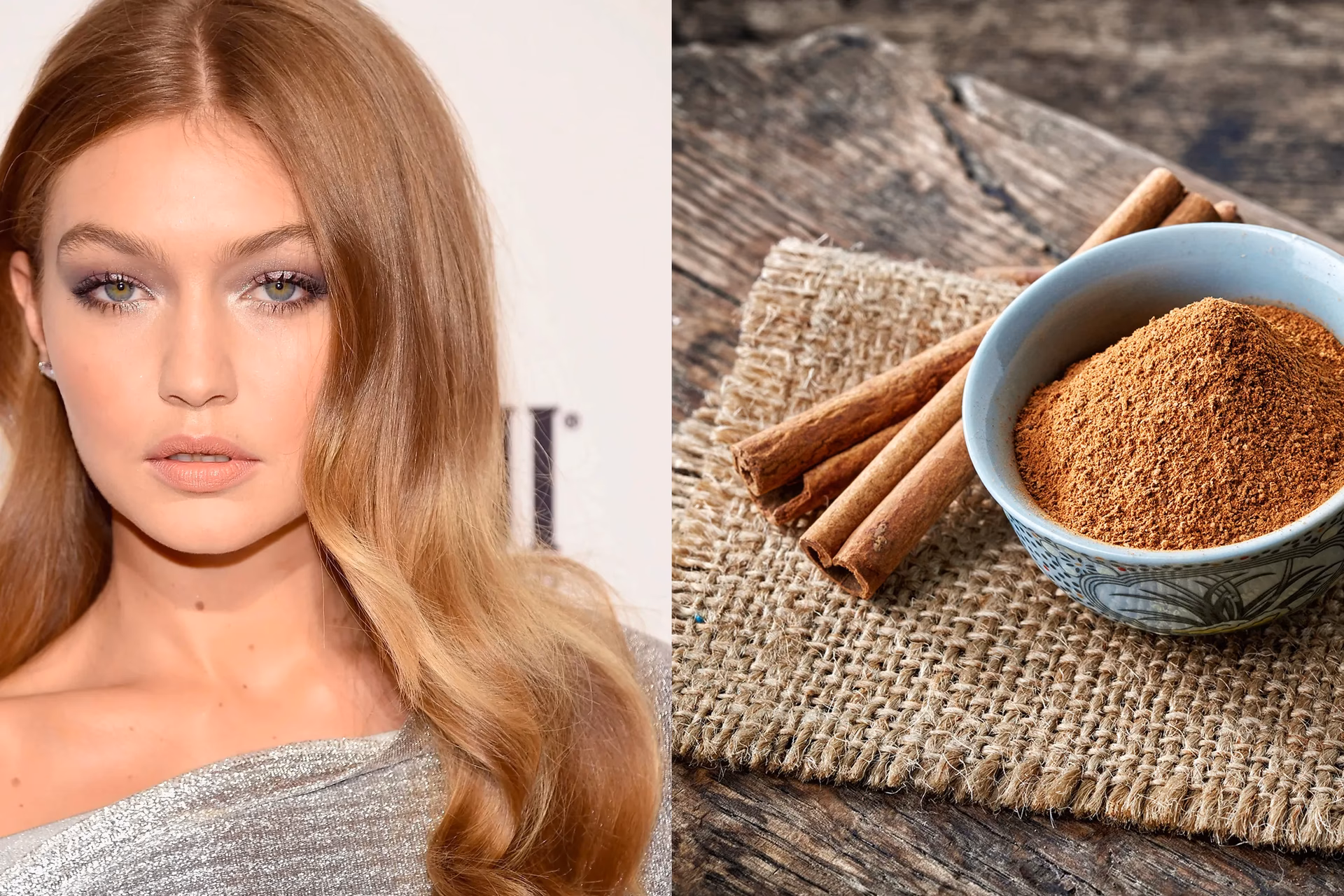 ¿Cómo aclarar el cabello con canela?