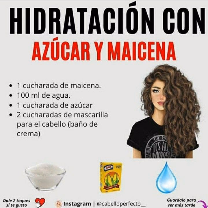 ¿Es bueno aplicar agua azucarada en el cabello?
