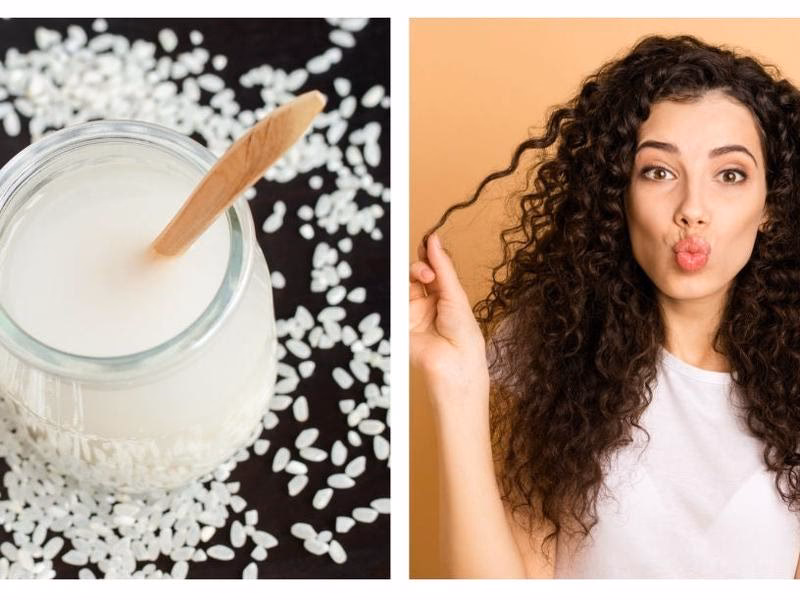 ¿El agua de arroz con sal es buena para el cabello?