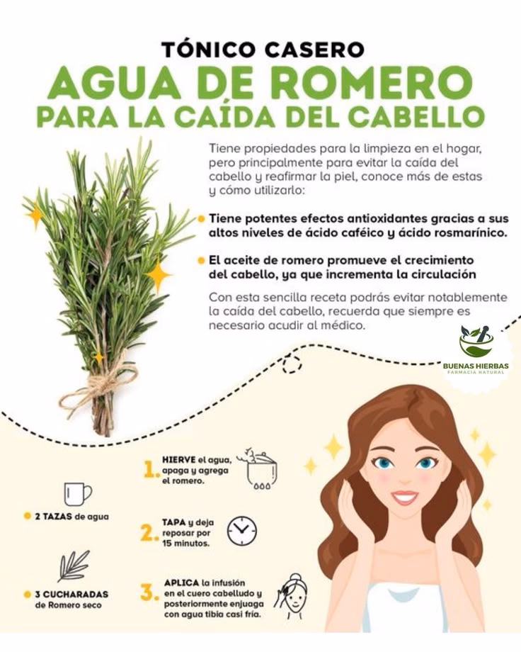 ¿El agua de romero afecta al cabello rizado?