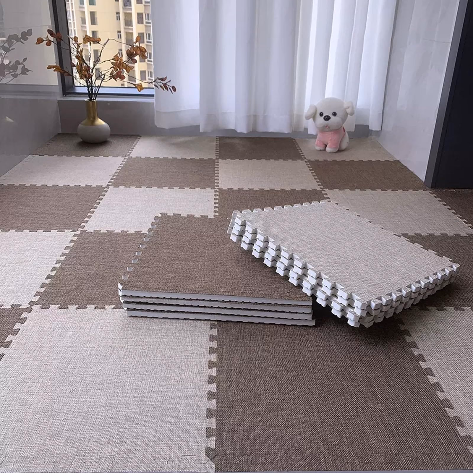 ¿Cuál es la mejor alfombra que no se aplana?