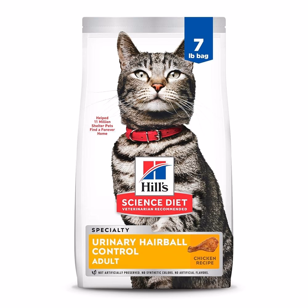 ¿Qué alimento ayuda a los gatos a eliminar las bolas de pelo?