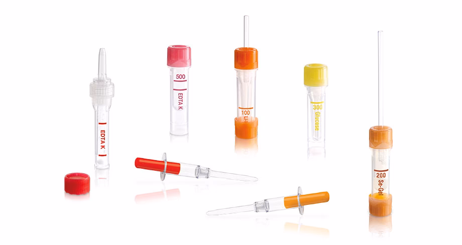 ¿Cómo se llama el aparato para tomar la muestra de sangre?