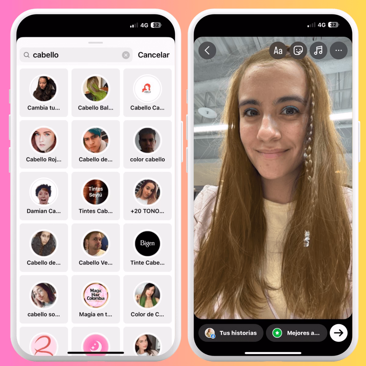 ¿Cuál es el método de aplicación del color del cabello?