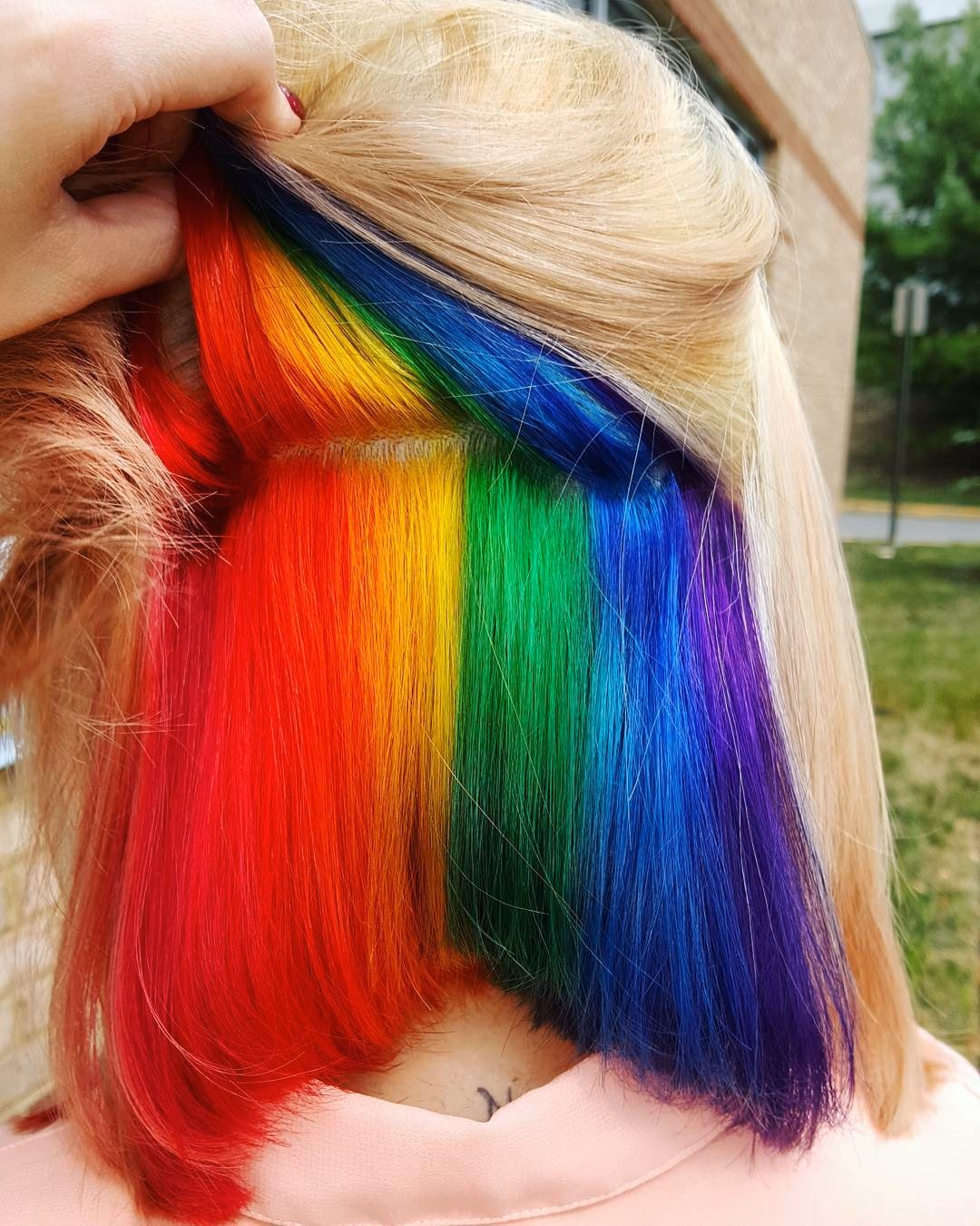 ¿Qué significa tener el cabello arcoiris?