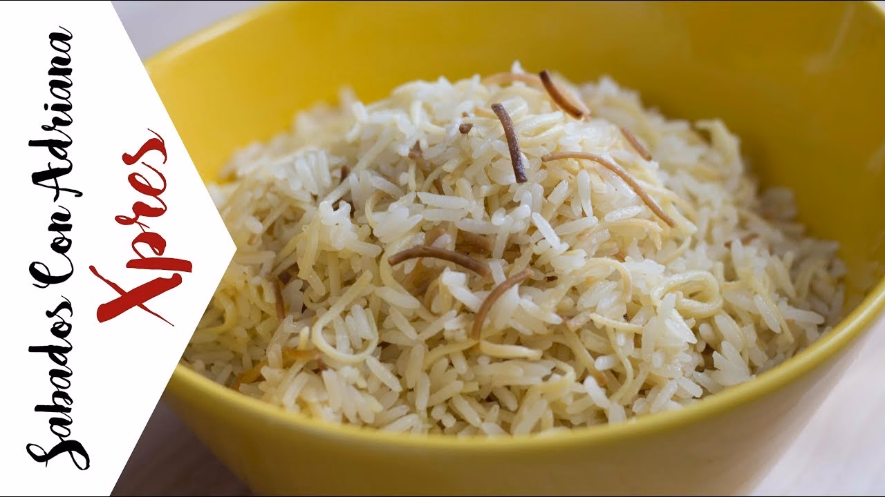 ¿Qué tipo de arroz comen los árabes?