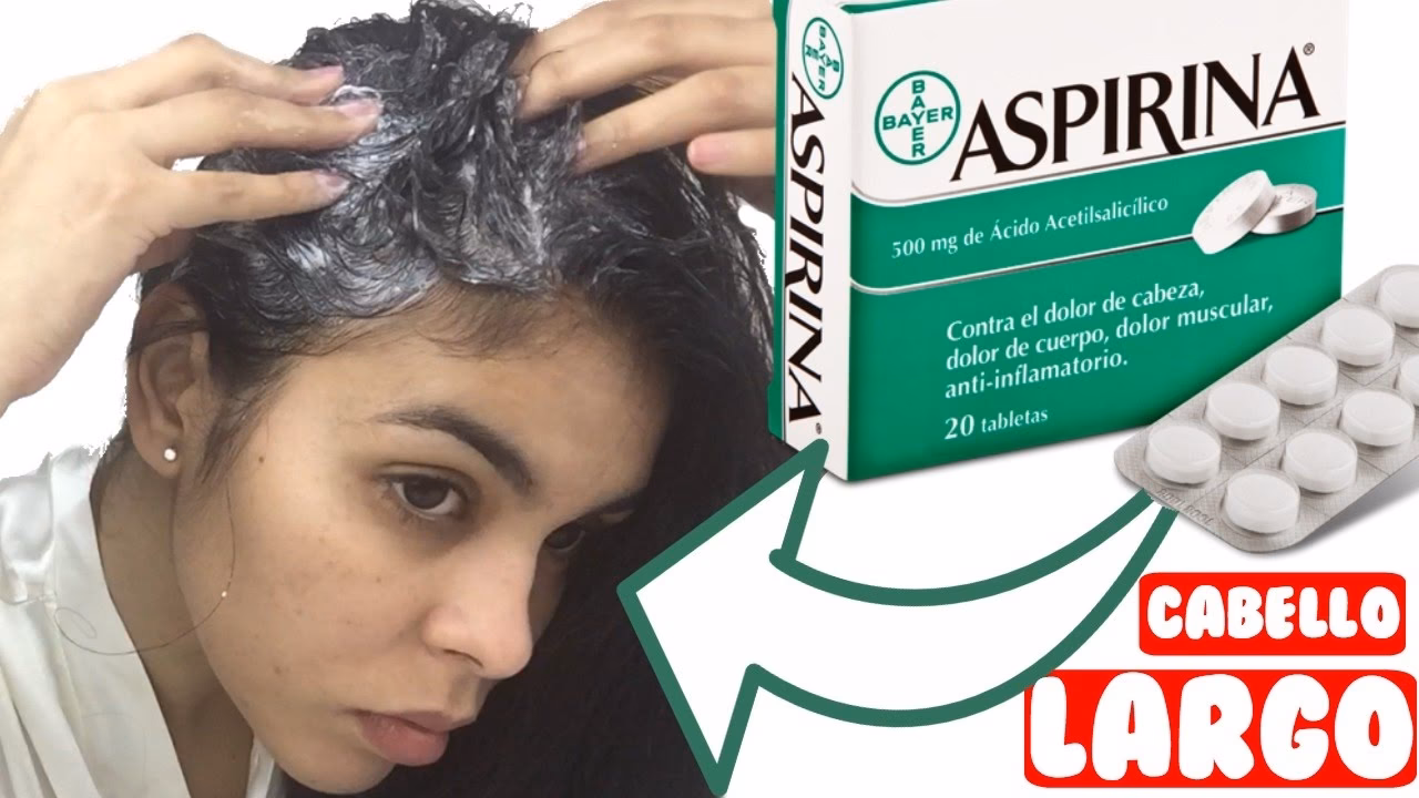 ¿Puede la aspirina ayudar al crecimiento del cabello?