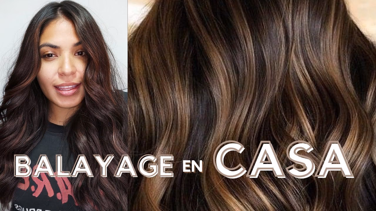 ¿Qué balayage es mejor para el cabello castaño oscuro?