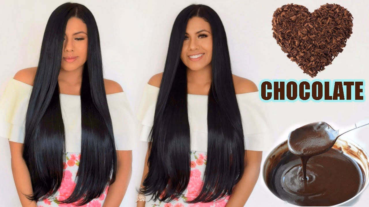 ¿Cómo se prepara la mascarilla de chocolate para el cabello?