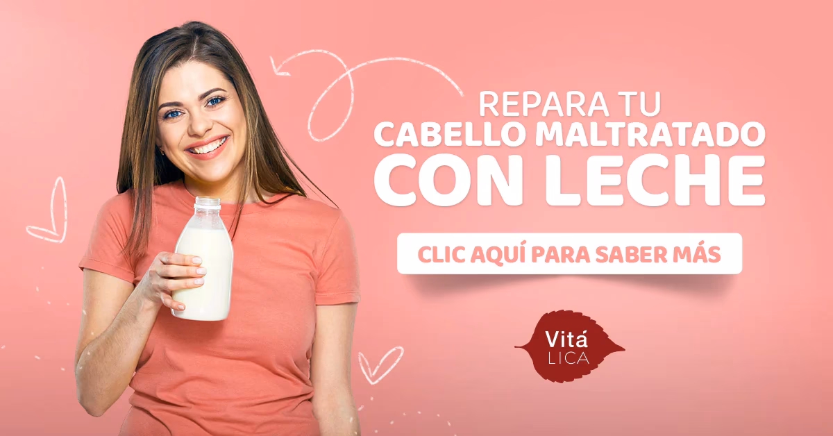 ¿La leche en polvo es buena para el cabello?