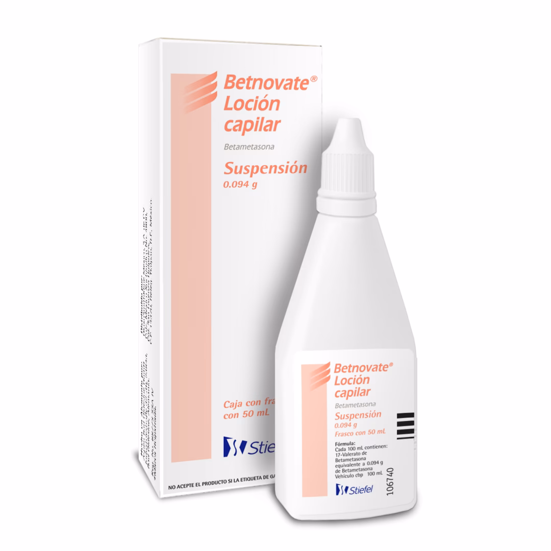 ¿Cómo aplicar betametasona en la loción capilar?