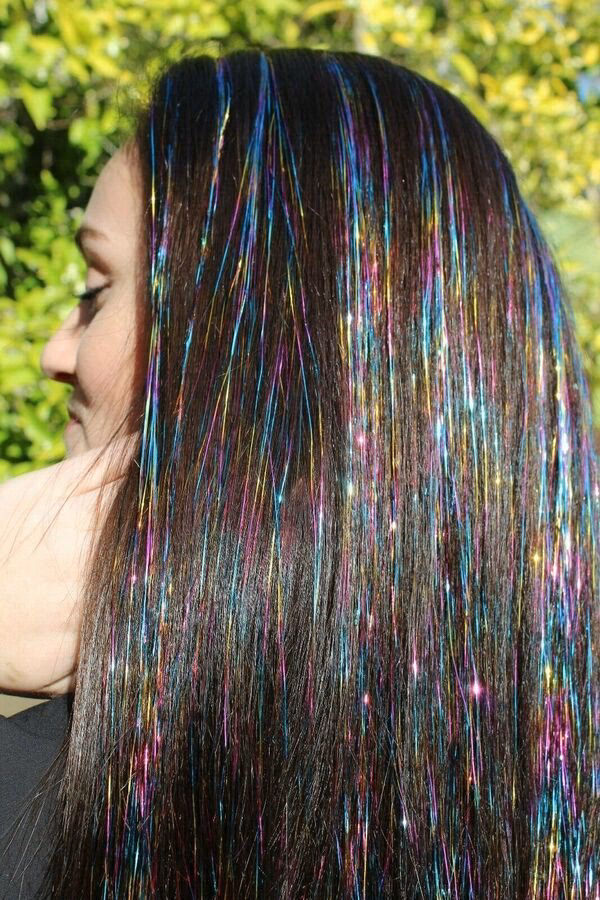 ¿Qué es el efecto brillo en el cabello?