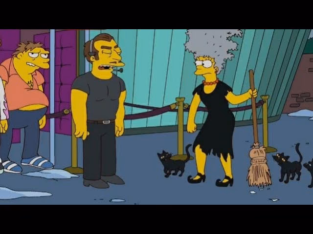 ¿Cómo se llama la bruja de Los Simpson?