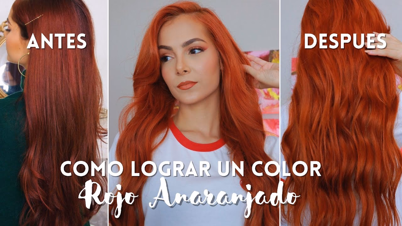 ¿Cómo se llama el color naranja rojizo?