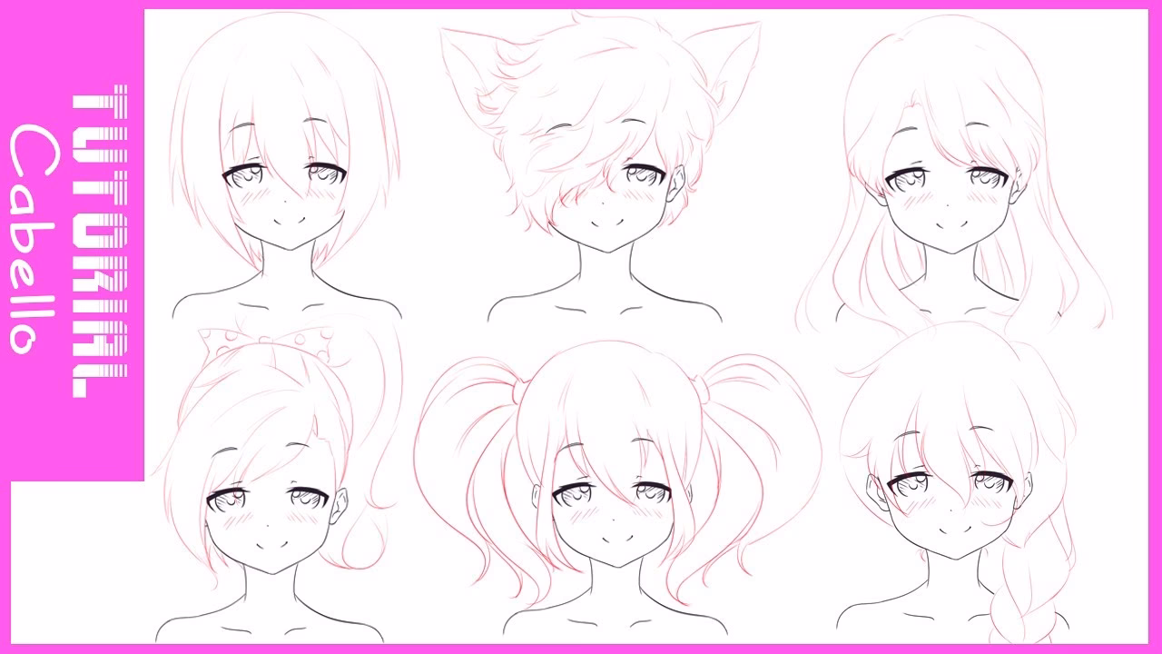 ¿Por qué el cabello del anime es tan largo?