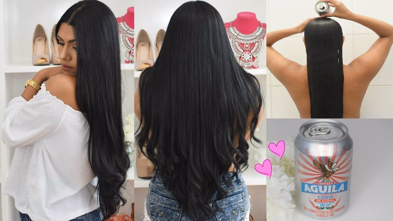 ¿Cuánto tiempo se debe dejar la cerveza en el cabello?
