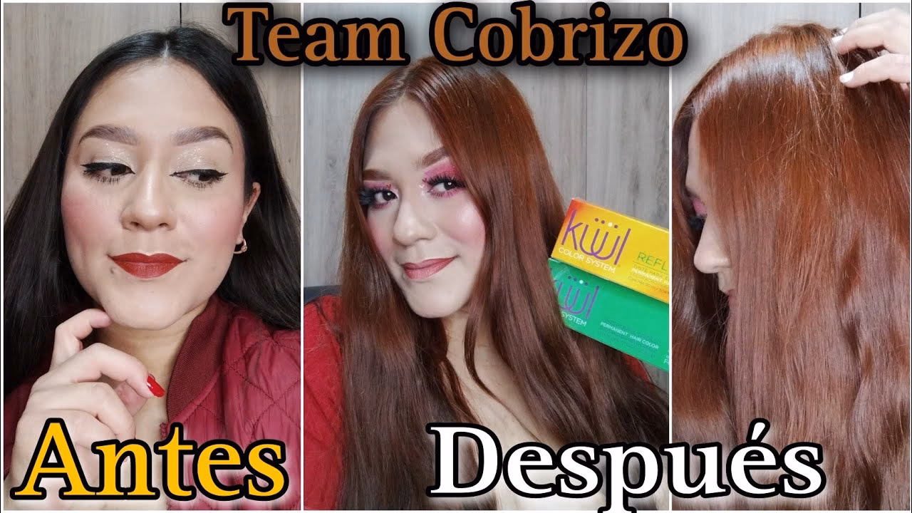 ¿Qué tintes mezclar para obtener un cobrizo sin decolorar?