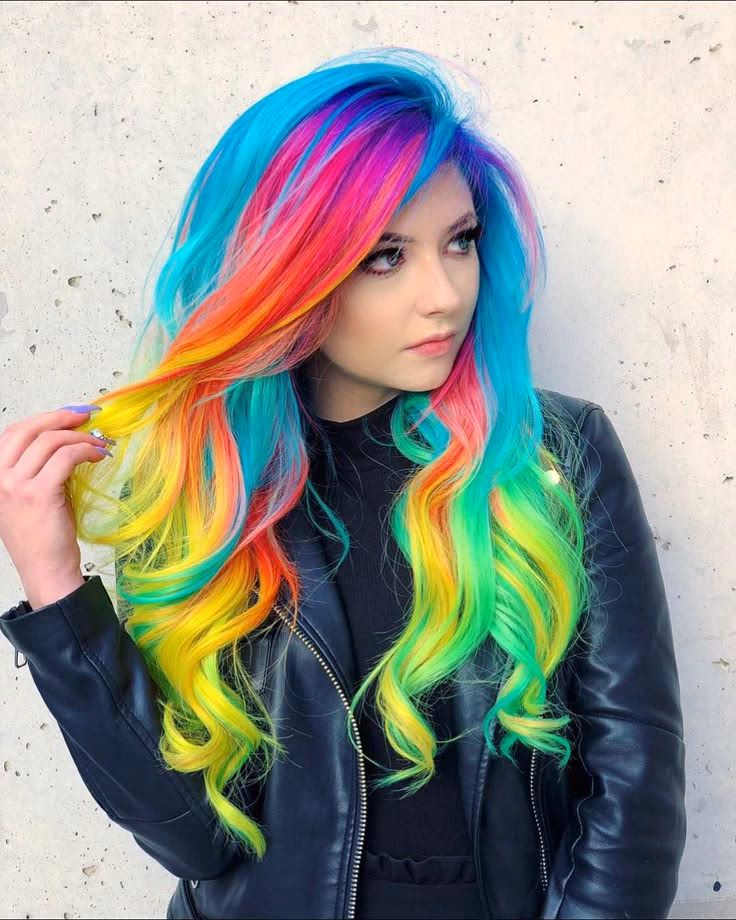 ¿Cuánto dura el tinte para el cabello arcoiris?