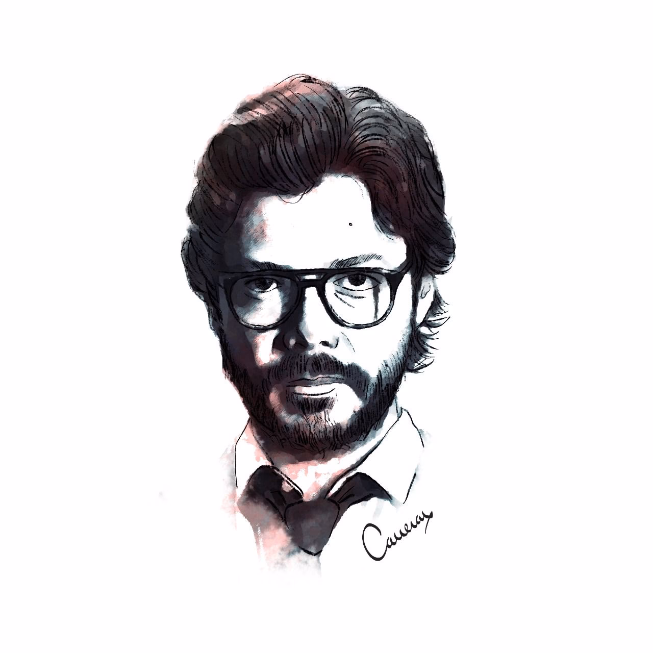 ¿Cómo se llama el calvo de La Casa de Papel?