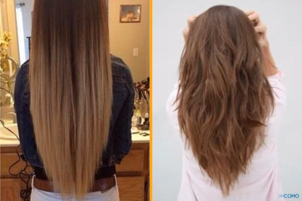¿Las capas lucen bien en el cabello lacio?