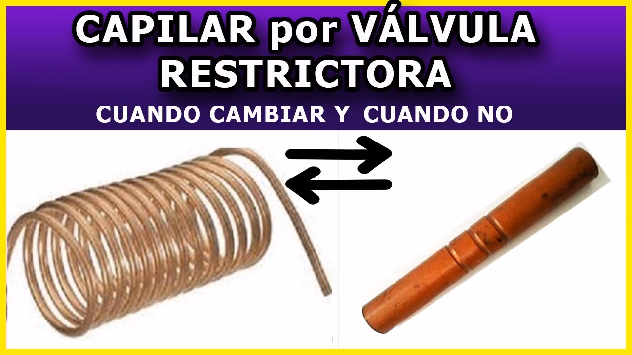 ¿Qué es el capilar de un aire acondicionado?