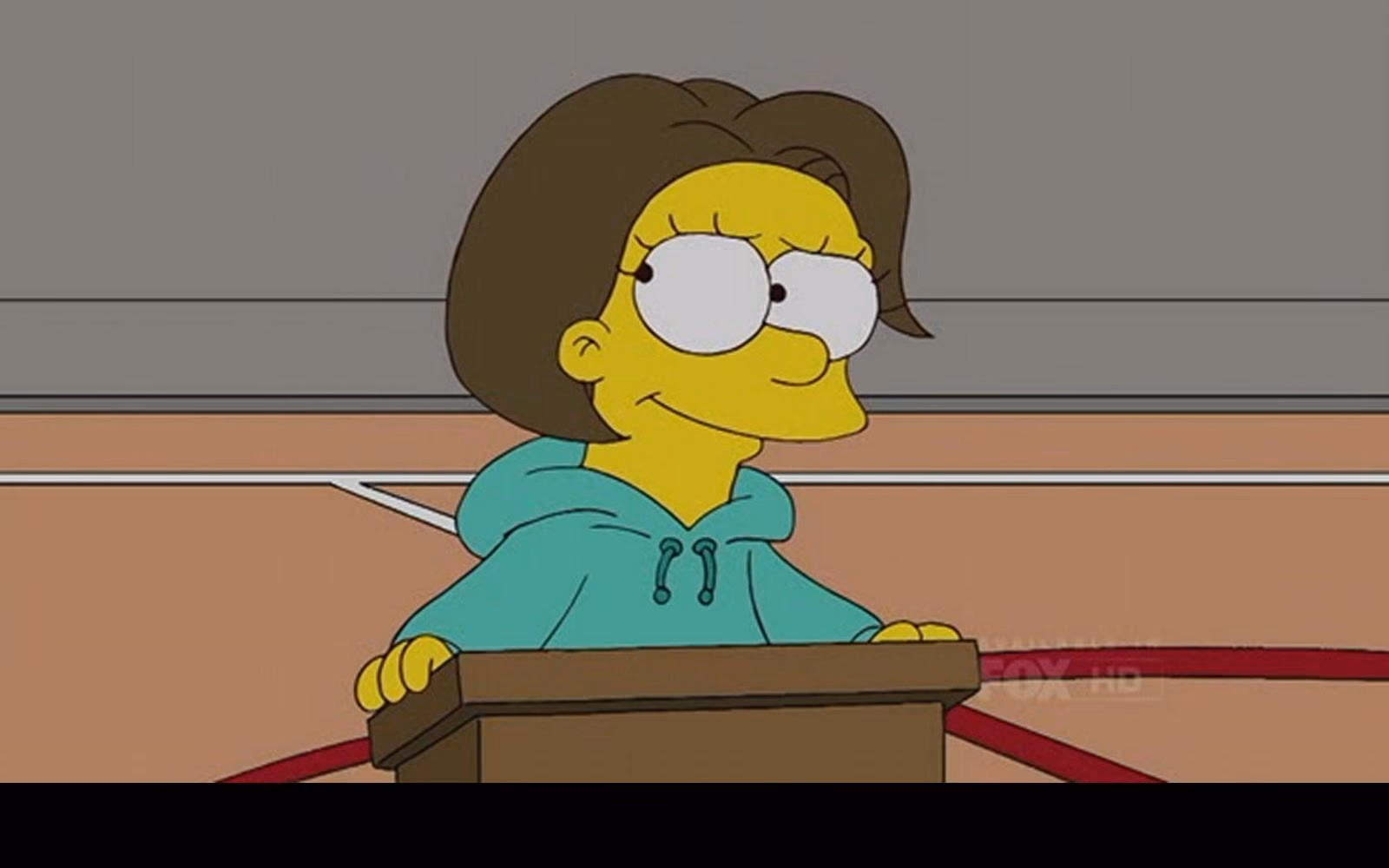 ¿Cuál es el capítulo donde Lisa se pinta el cabello?