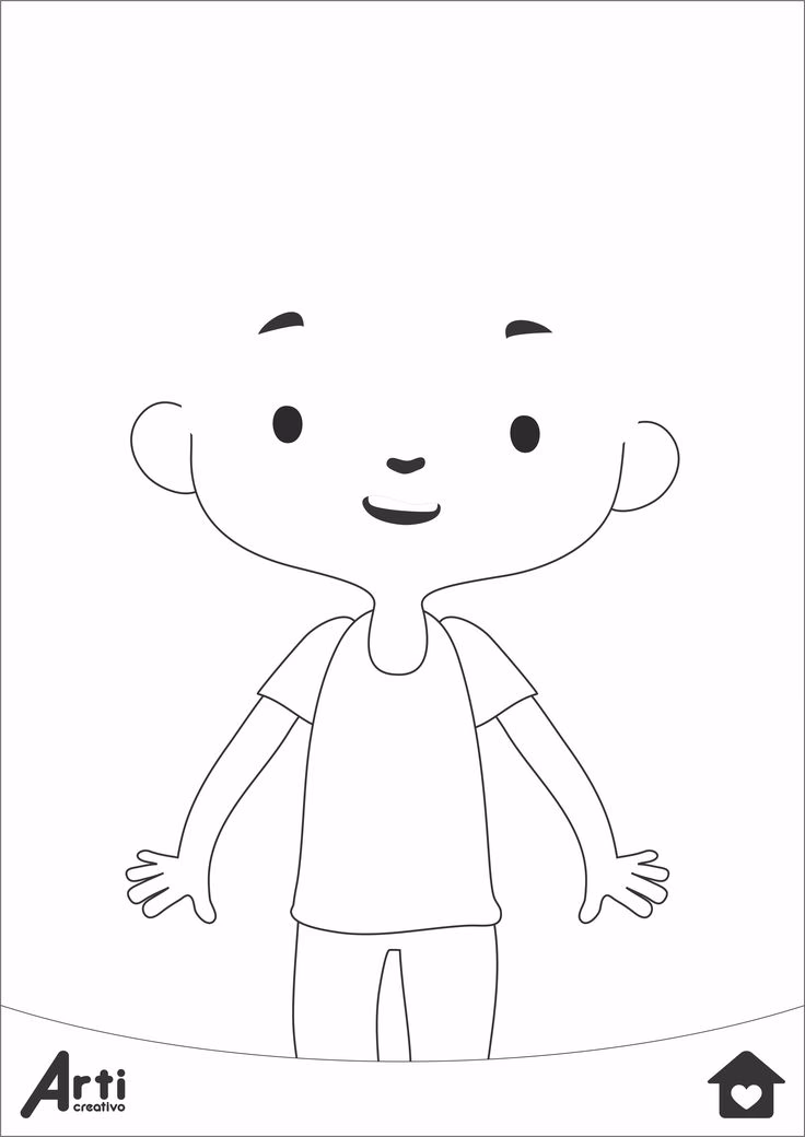 ¿Cómo hacer una cara fácil de un niño?