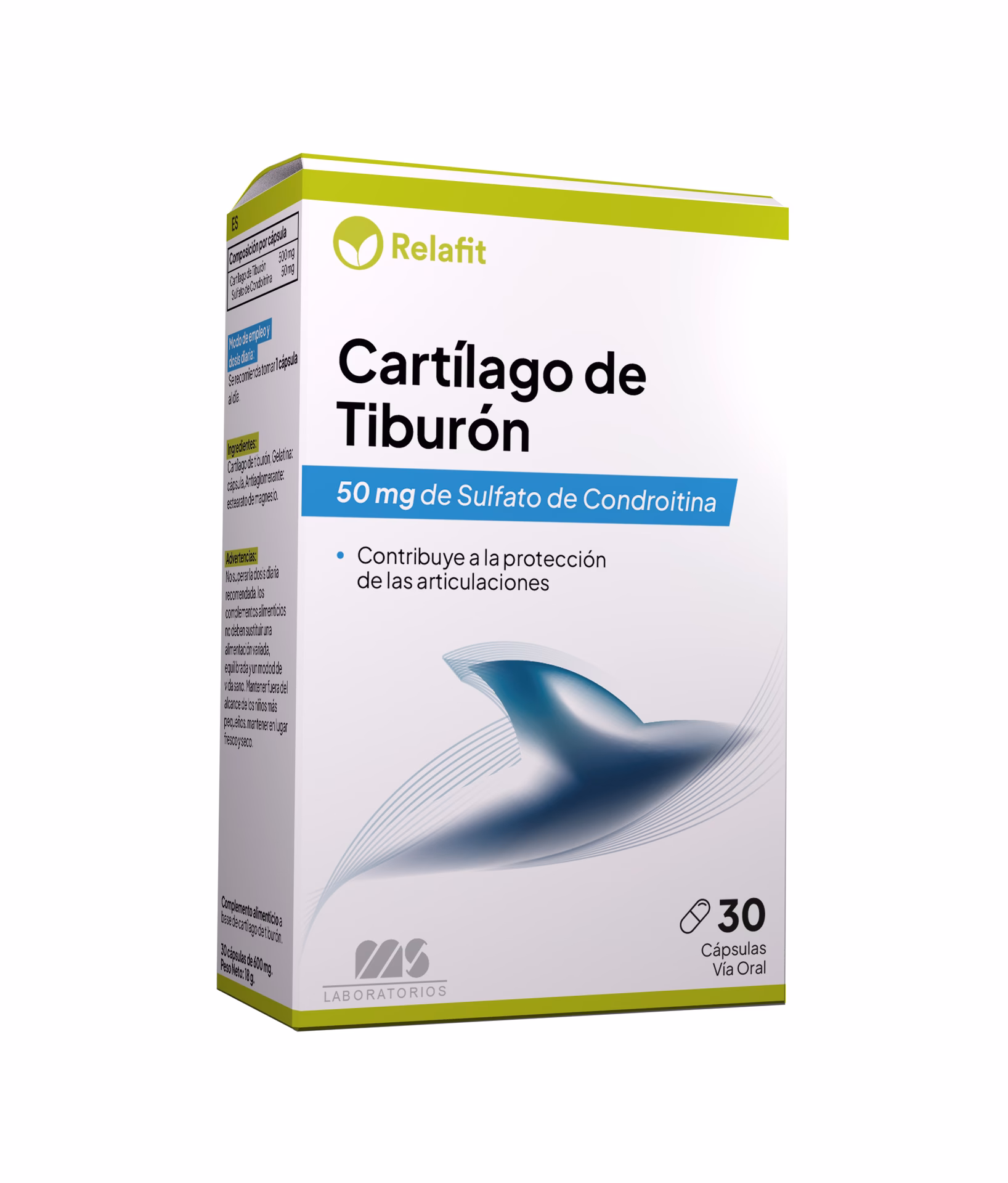 ¿Qué efectos tiene el cartílago de tiburón?