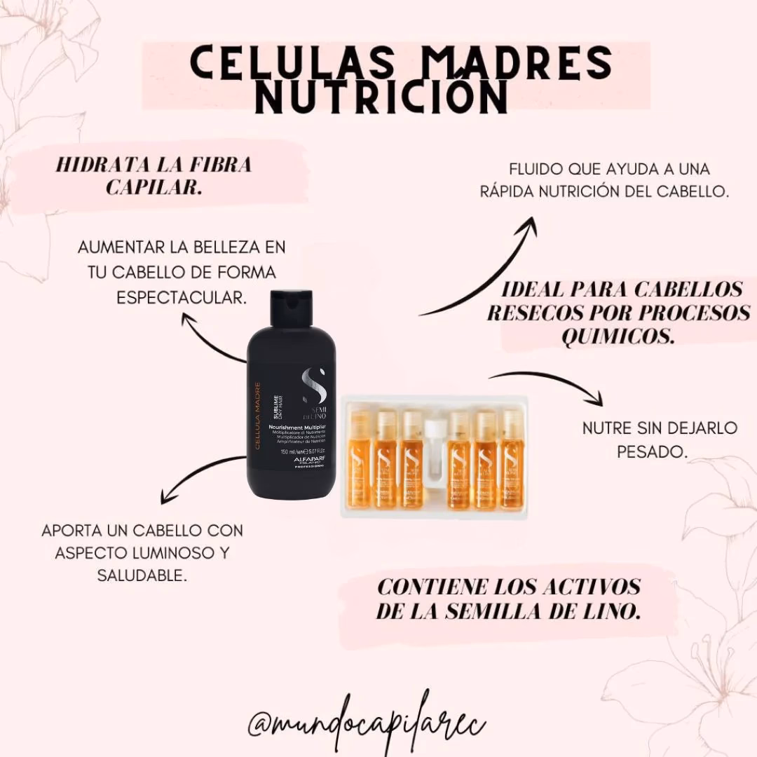 ¿Qué hacen las células madres de Alfaparf?