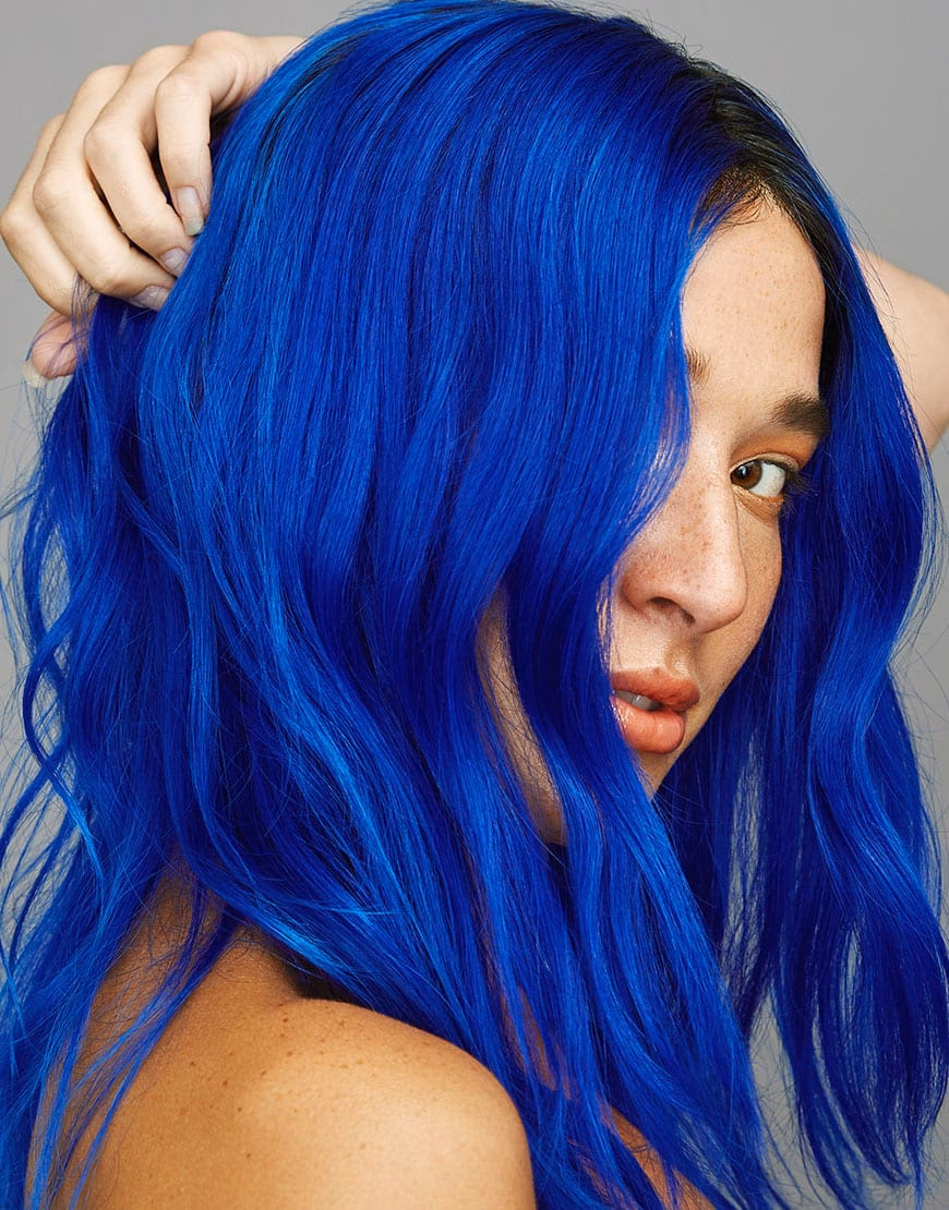 ¿Cómo se llama la princesa de cabello azul?