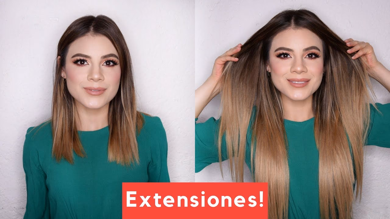 ¿Qué pasa con tu cabello cuando te pones extensiones?