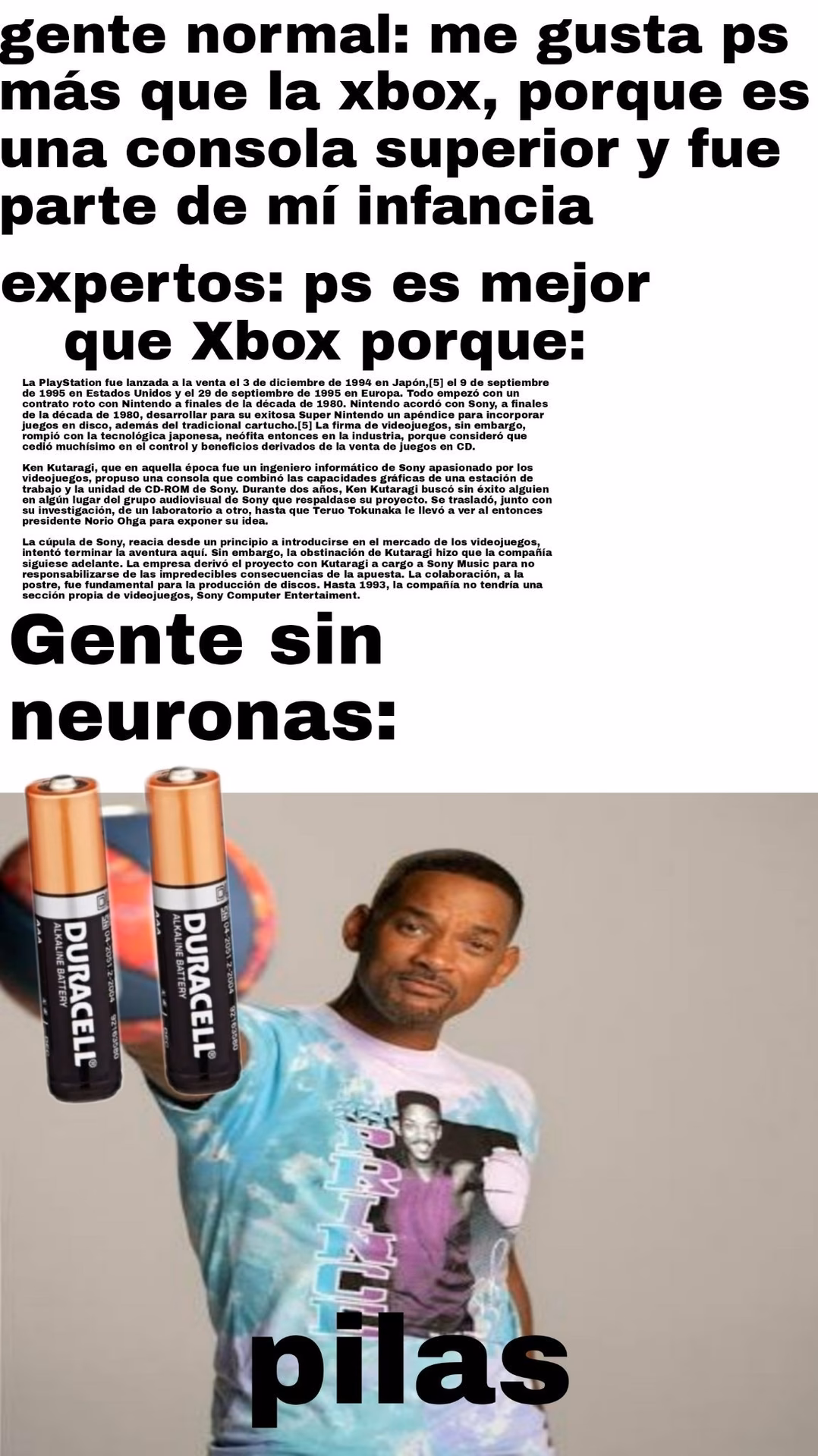 ¿Cuándo me dicen que me ponga las pilas?