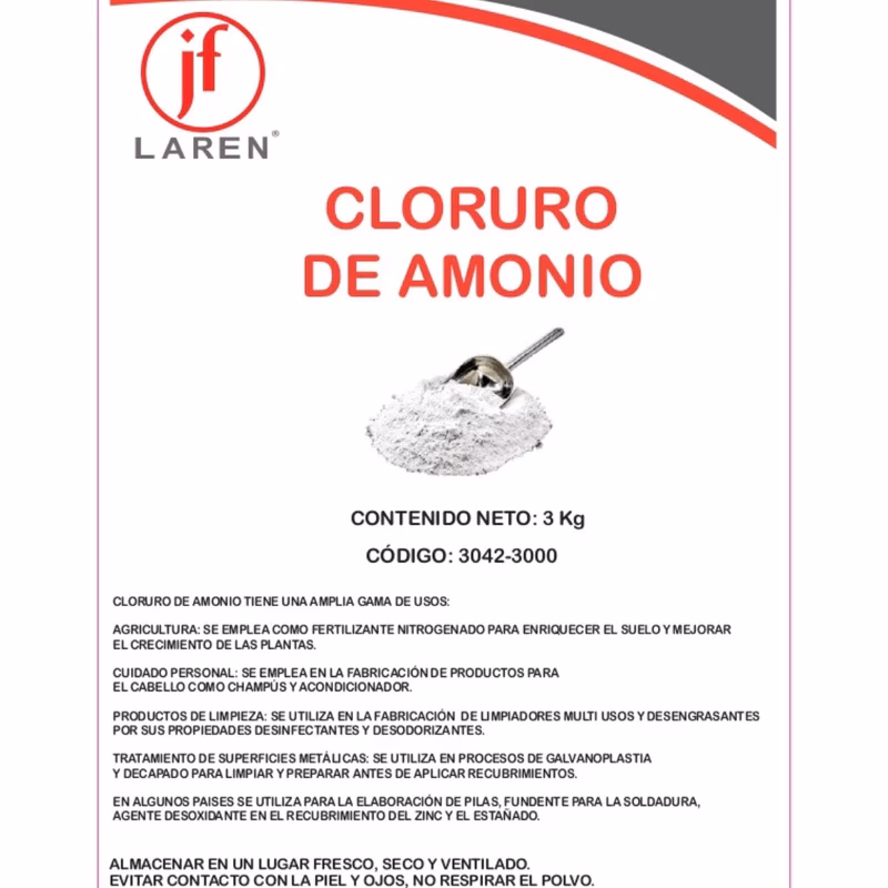 ¿Qué hace el cloruro de amonio?