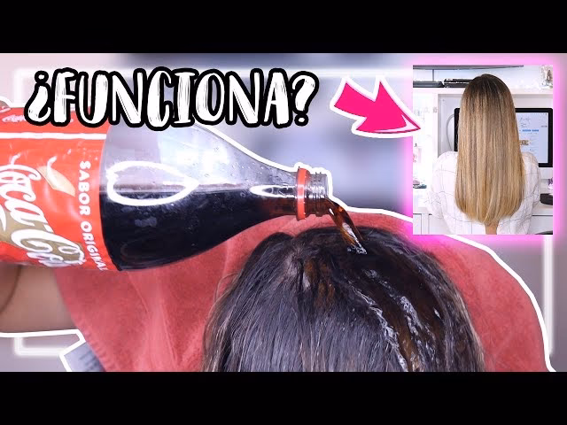 ¿Poner Coca Cola en el cabello lo hace brillante?