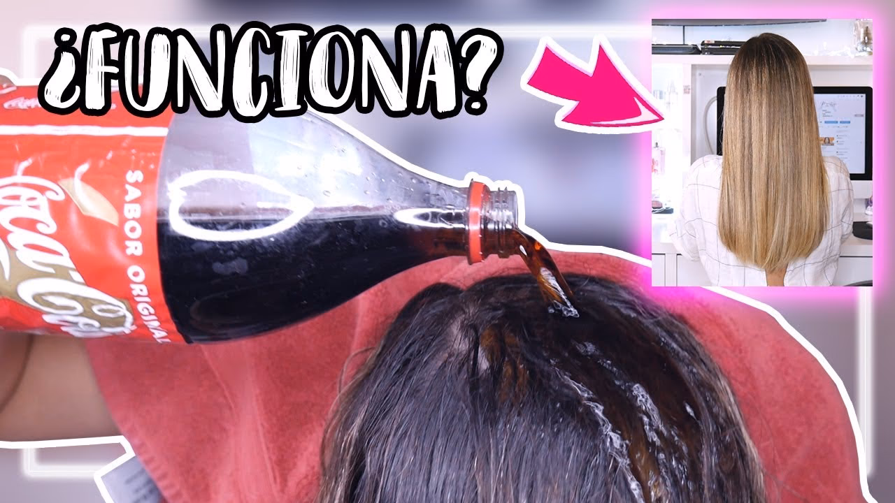 ¿Qué pasa si usó coca-cola en el cabello?