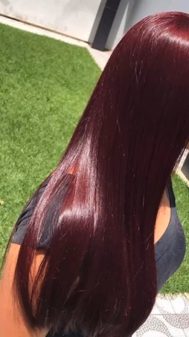 ¿Cuál es el tono borgoña para el cabello?