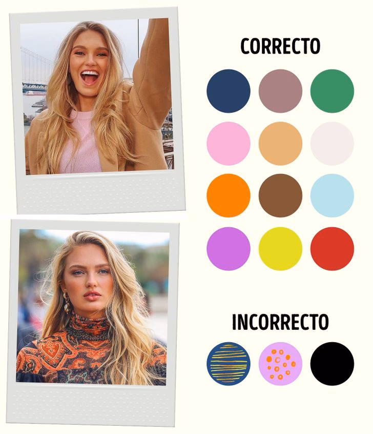 ¿Qué color de ropa le sienta bien al cabello castaño claro?