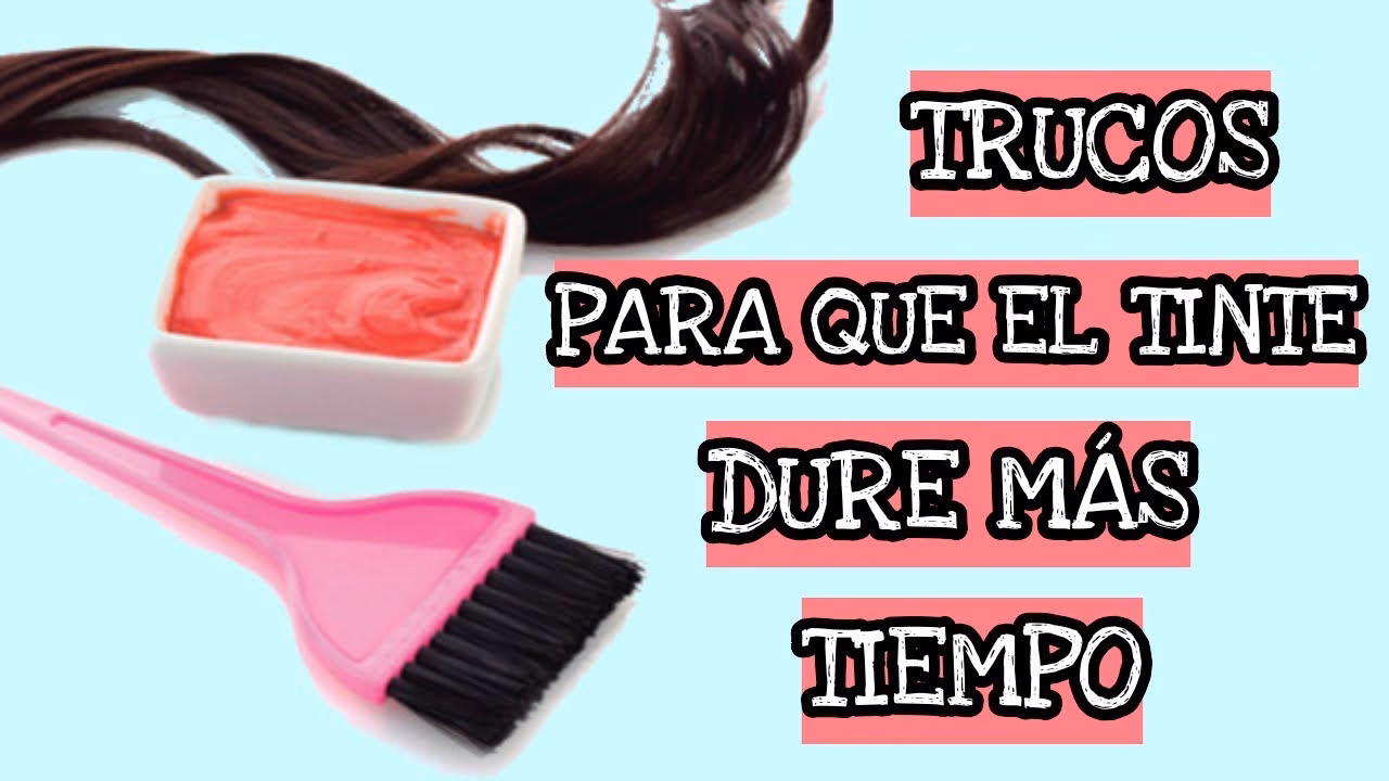 ¿Cómo hacer para que el tinte de cabello agarre más?