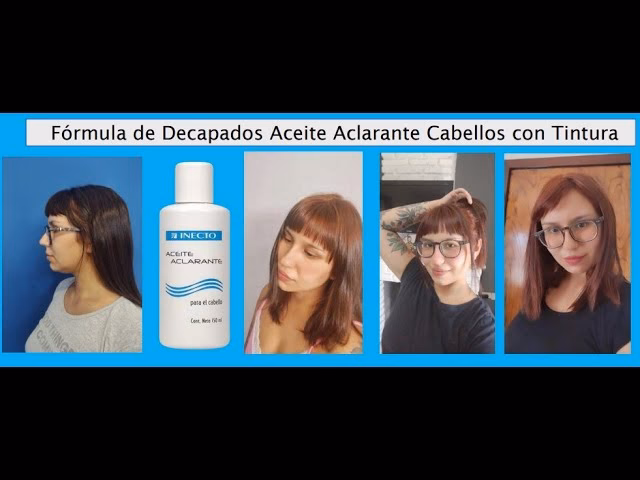 ¿Cuál es el aceite que aclara el cabello?