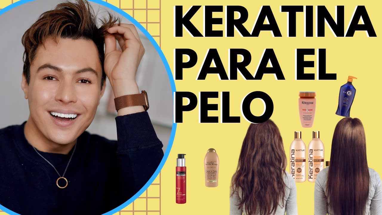 ¿Cómo conseguir un cabello liso con keratina en casa?
