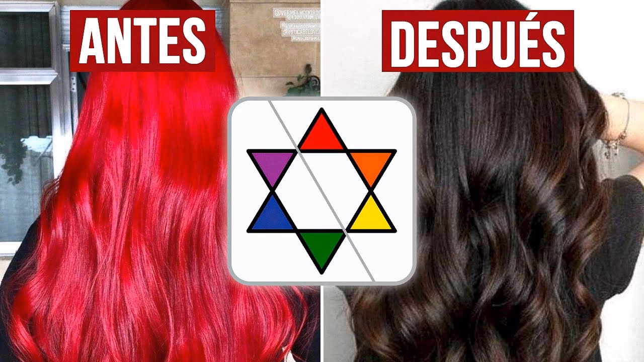 ¿Cómo arreglar un color de cabello demasiado rojo?