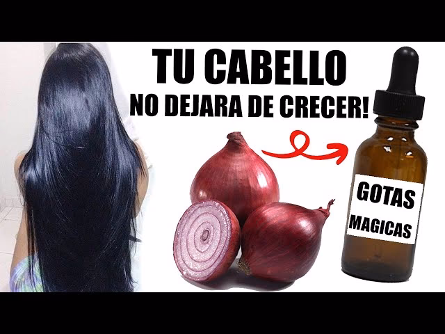 ¿Cómo usar aceite de cebolla para el cabello?