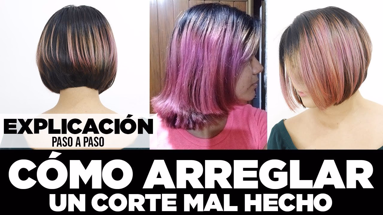 ¿Qué hacer cuando te cortas mal el pelo?