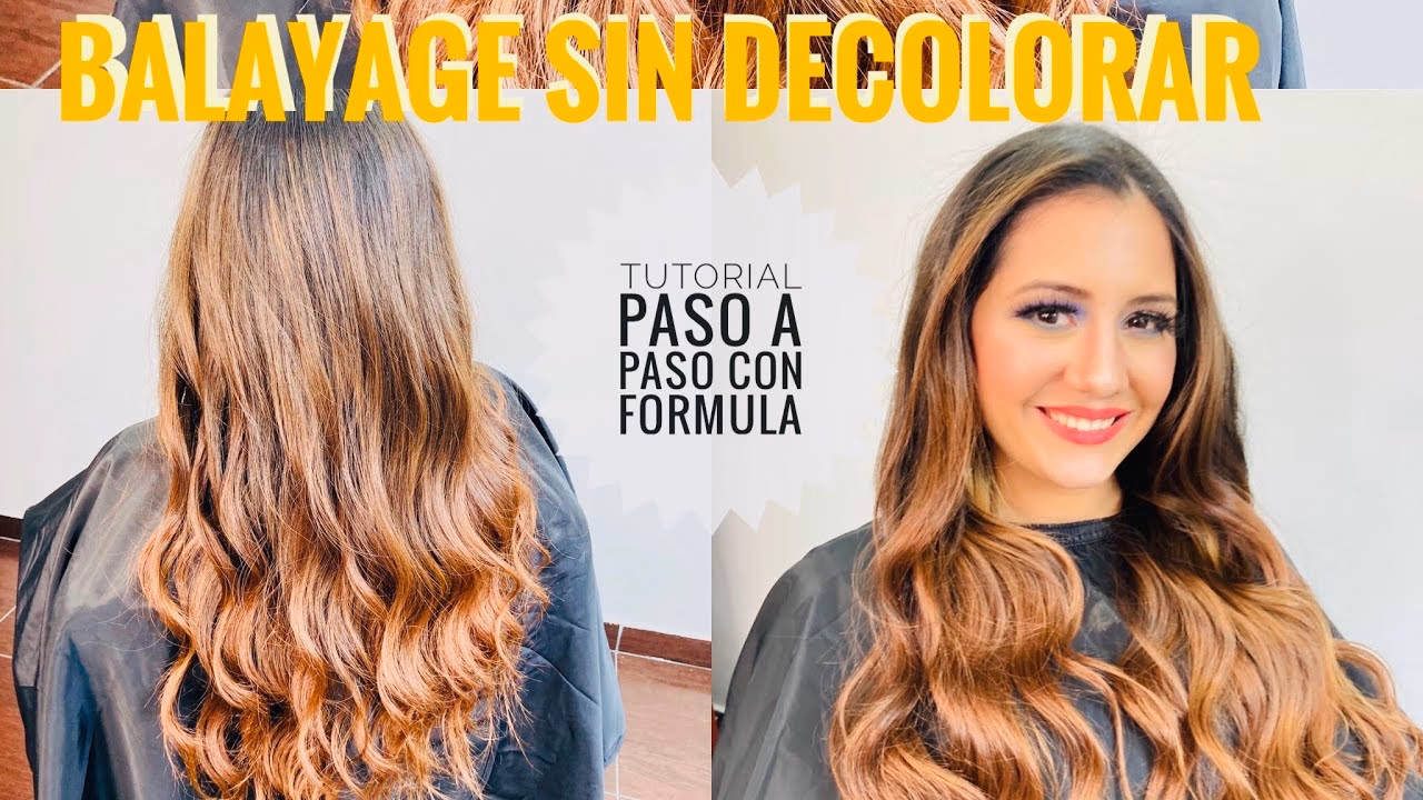 ¿Cuánto tiempo dura el balayage sin decoloración?
