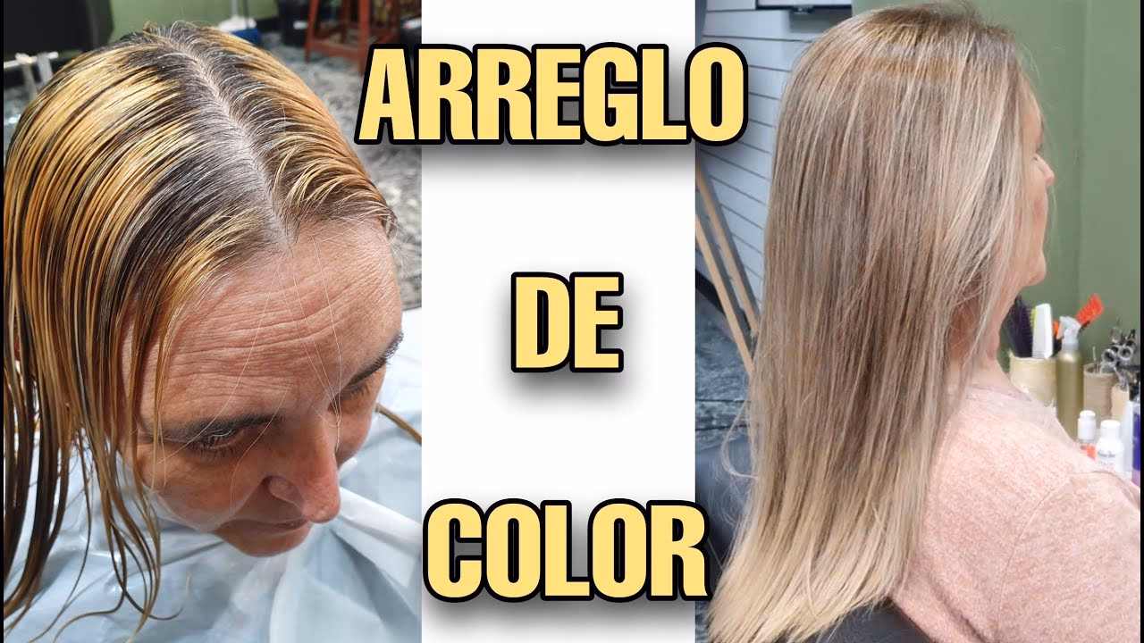 ¿Cómo eliminar las manchas de color del cabello?